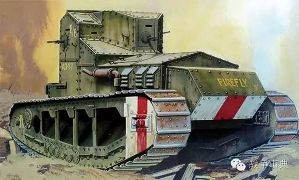 第一次世界大战坦克装甲车辆彩绘欣赏