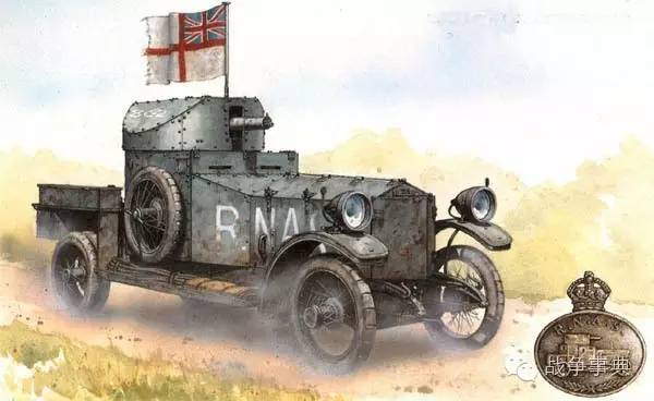 第一次世界大战坦克装甲车辆彩绘欣赏