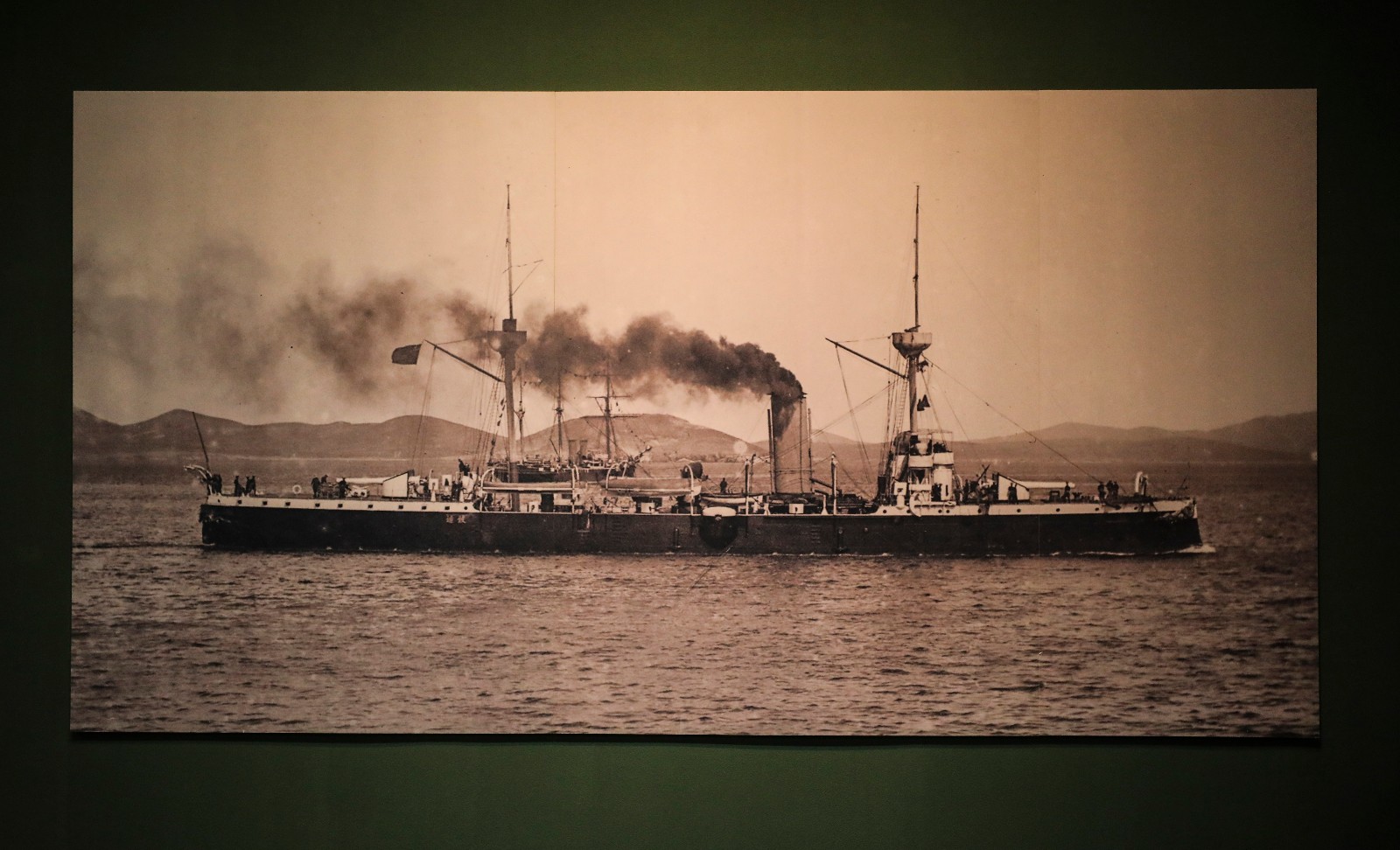 致远舰再现沈阳 沉没海中120多年出水文物辽博展出|财富|致远舰|加特