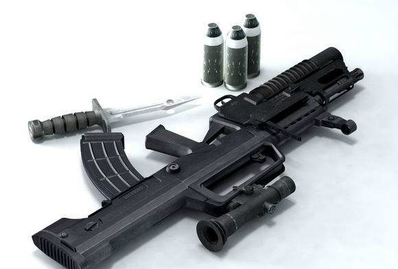 解放军第一种大规模列装部队的自动步枪，95式自动步枪|95式|自动步枪|解放军_新浪新闻