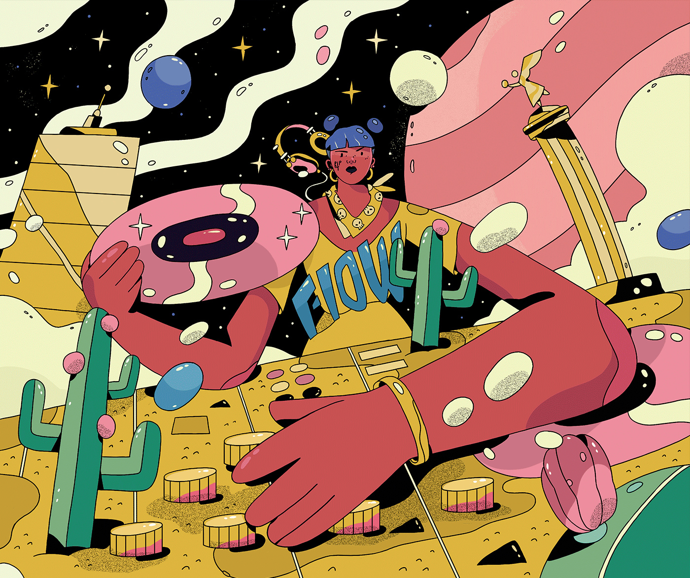 墨西哥插画师 vals _ 作品欣赏|插画师|墨西哥|作品欣赏_新浪新闻