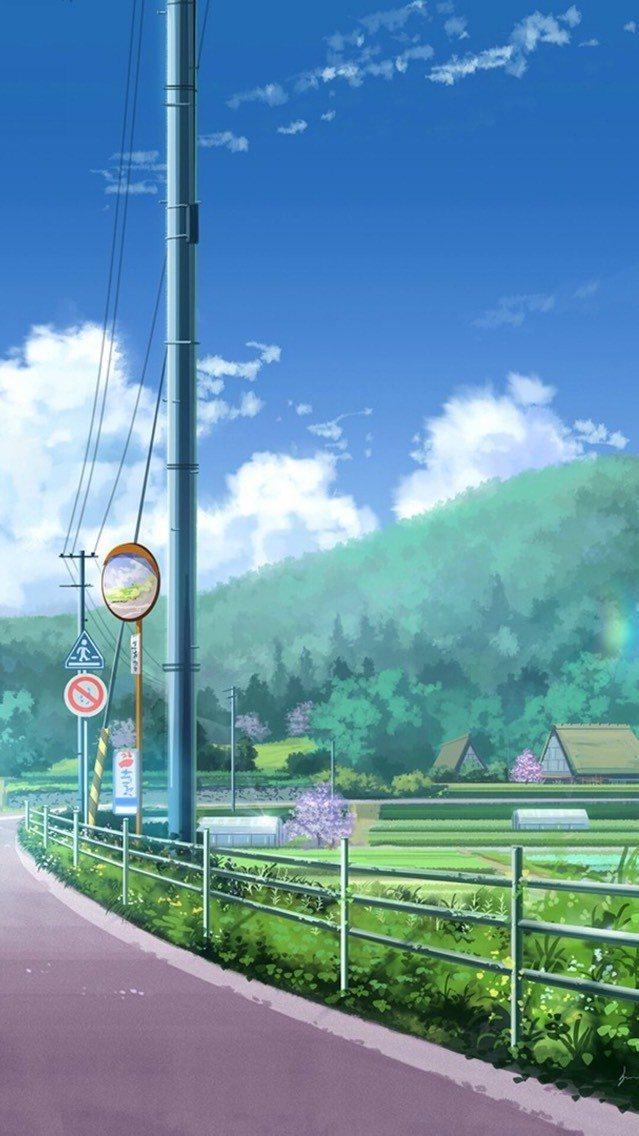 动漫风景小清新壁纸这种画风你喜欢吗