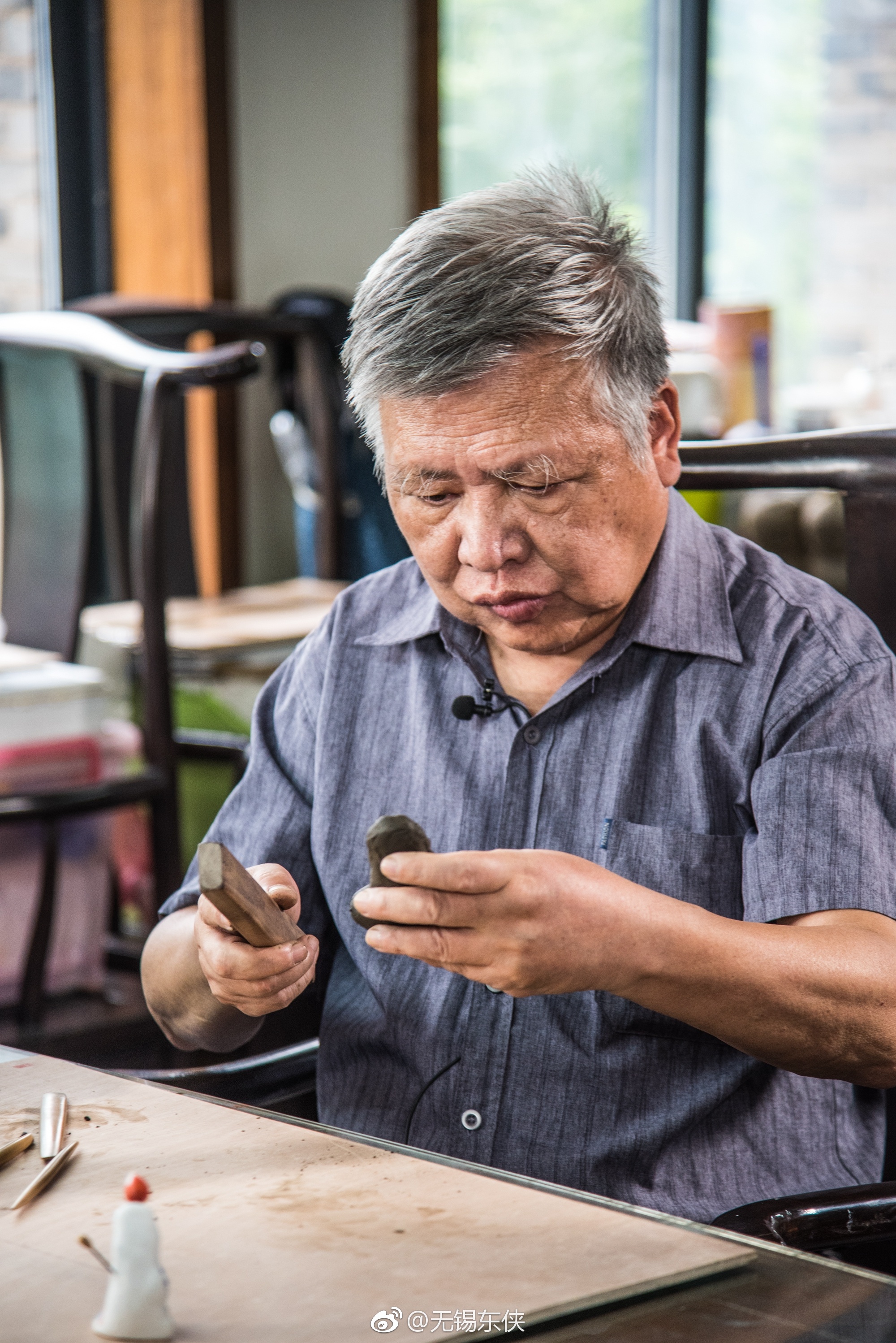 太湖之畔的无锡惠山泥与柳成荫有着不解之缘,柳