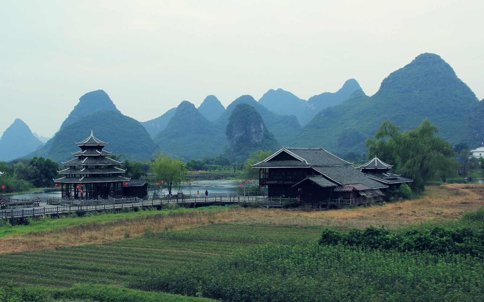 美丽桂林:壮乡风情与如画山水|桂林|风情|景区_新浪新闻