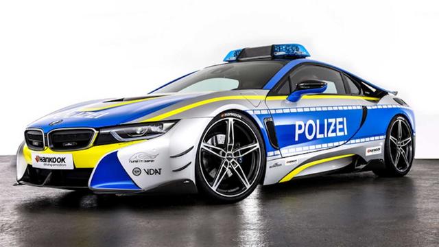 宝马警车比gt-r还诱人,ac完成i8整车改装,扰流套件竟来自赛车