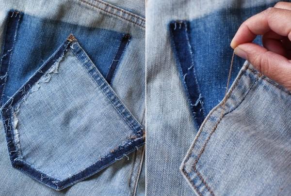 衣服改造:学习一个网上流行的掉落口袋制做|口袋|袋口|衣服_新浪新闻