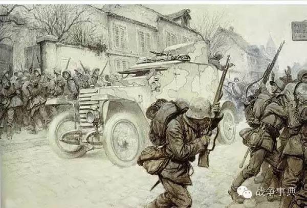 第一次世界大战坦克装甲车辆彩绘欣赏