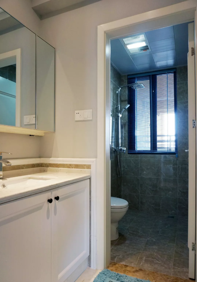 卫生间干湿分区,提高使用效率