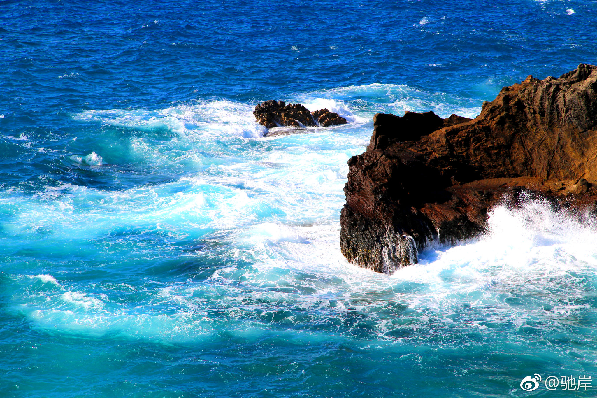 海礁摄于夏威夷