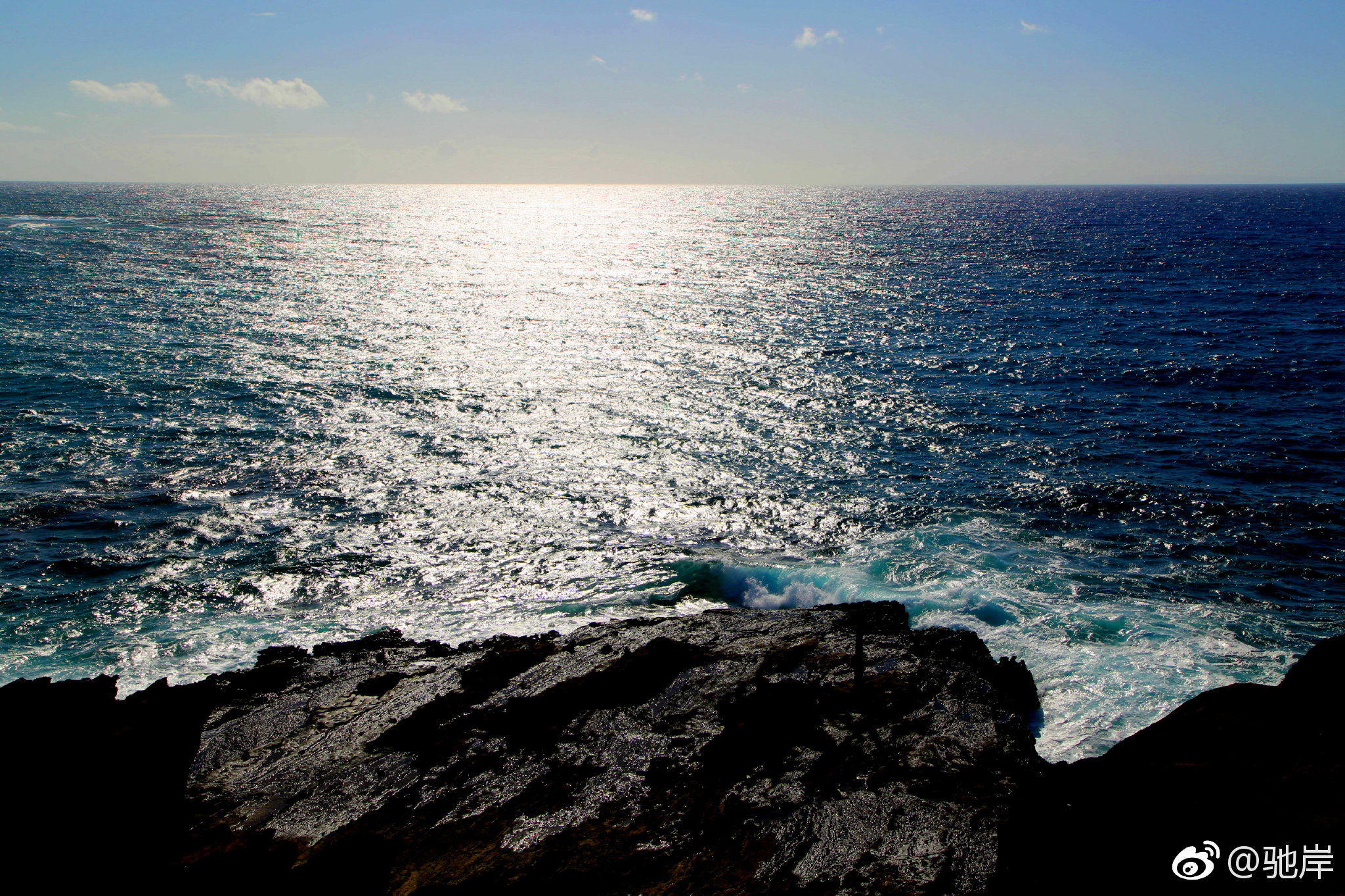 海礁摄于夏威夷