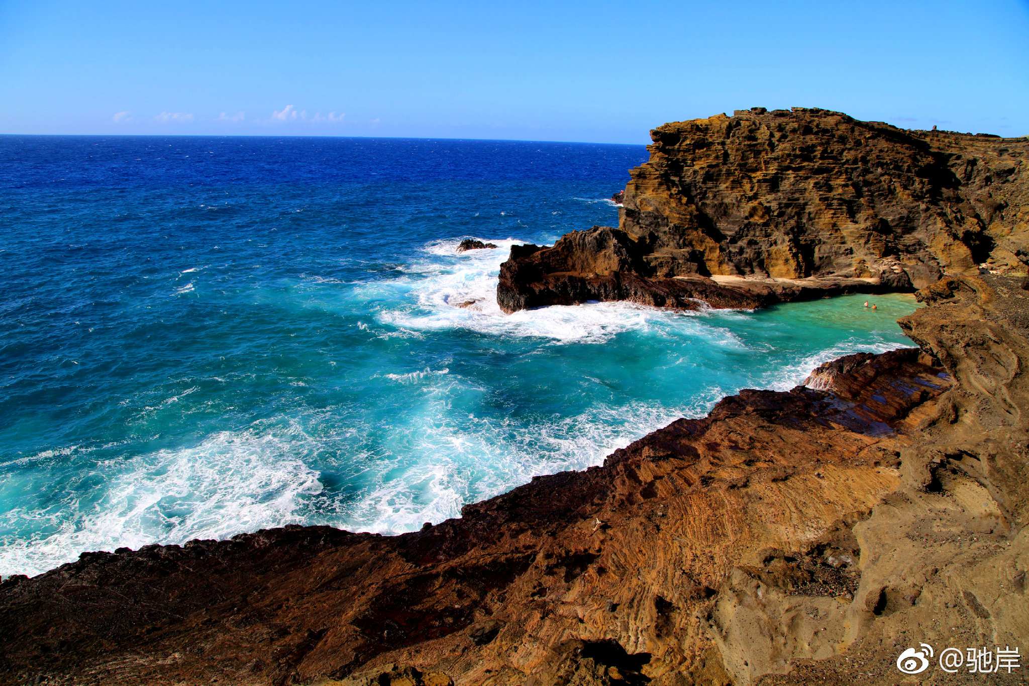 海礁摄于夏威夷