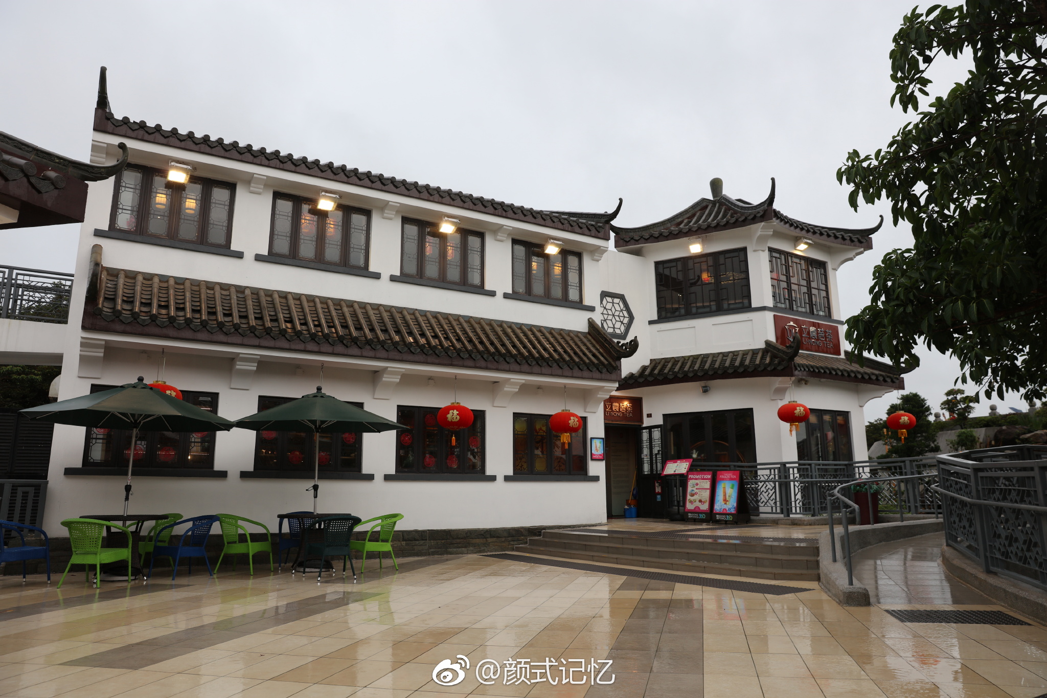 昂坪市集剪影一一6月23日摄于香港新界大屿山景区.