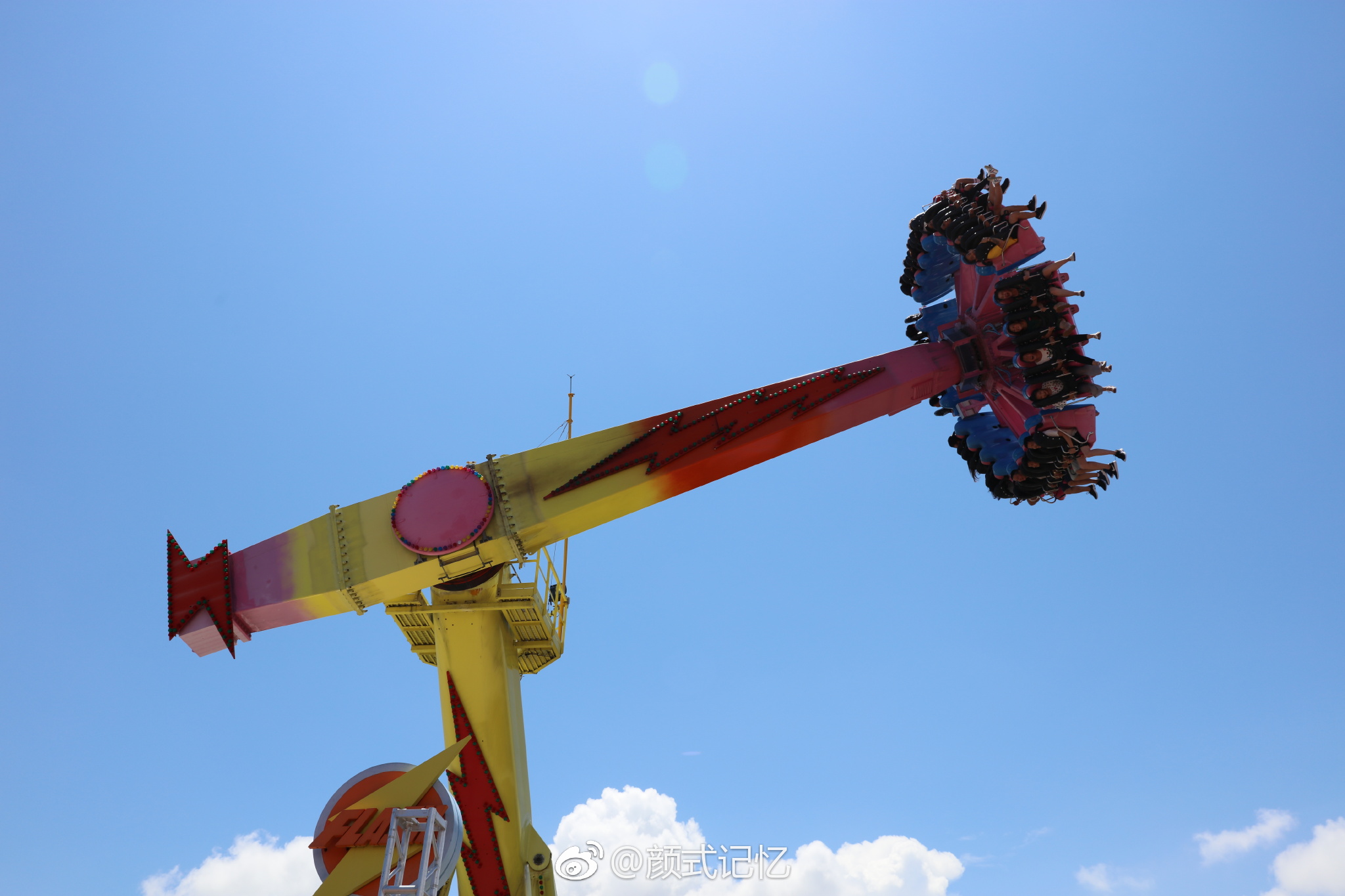 香港海洋公园一一游香港,拍摄于海洋公园.(翻天覆地游乐场