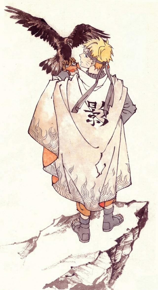 火影忍者里帅气十足的背影自来也鼬神让人痛心鸣人安全可靠