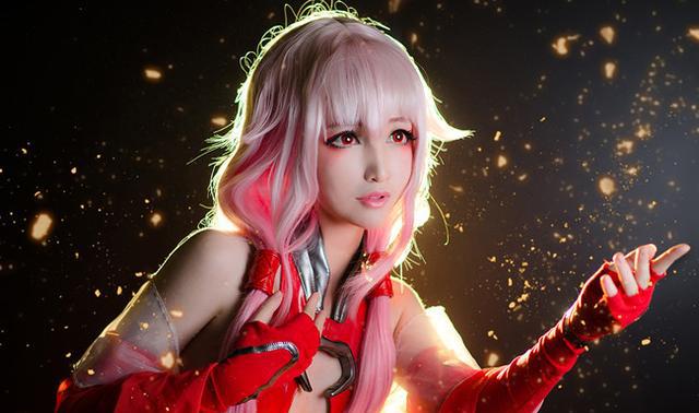 cosplay楪 いのり楪祈金鱼装ver可爱的粉红小姐姐