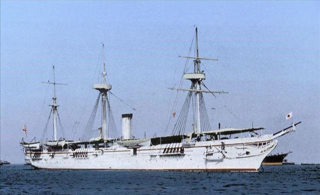 被日本俘获的平远号铁甲舰耻辱!~被日本俘获的济远号巡洋舰耻辱!