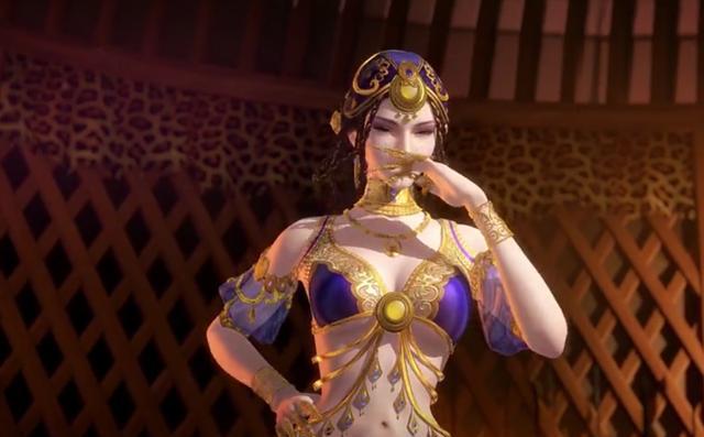 孟姜(名字在结尾的配音表里出现),她心地善良,知恩图报,在钟离昧奄奄