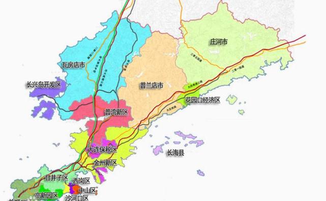 4,连诸小湾为一大湾. (大连地图) 但是,真正把大连叫响的,还