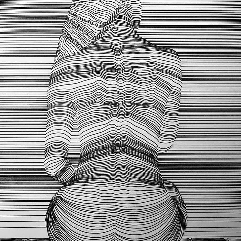 迷之线条艺术家nesterformentera