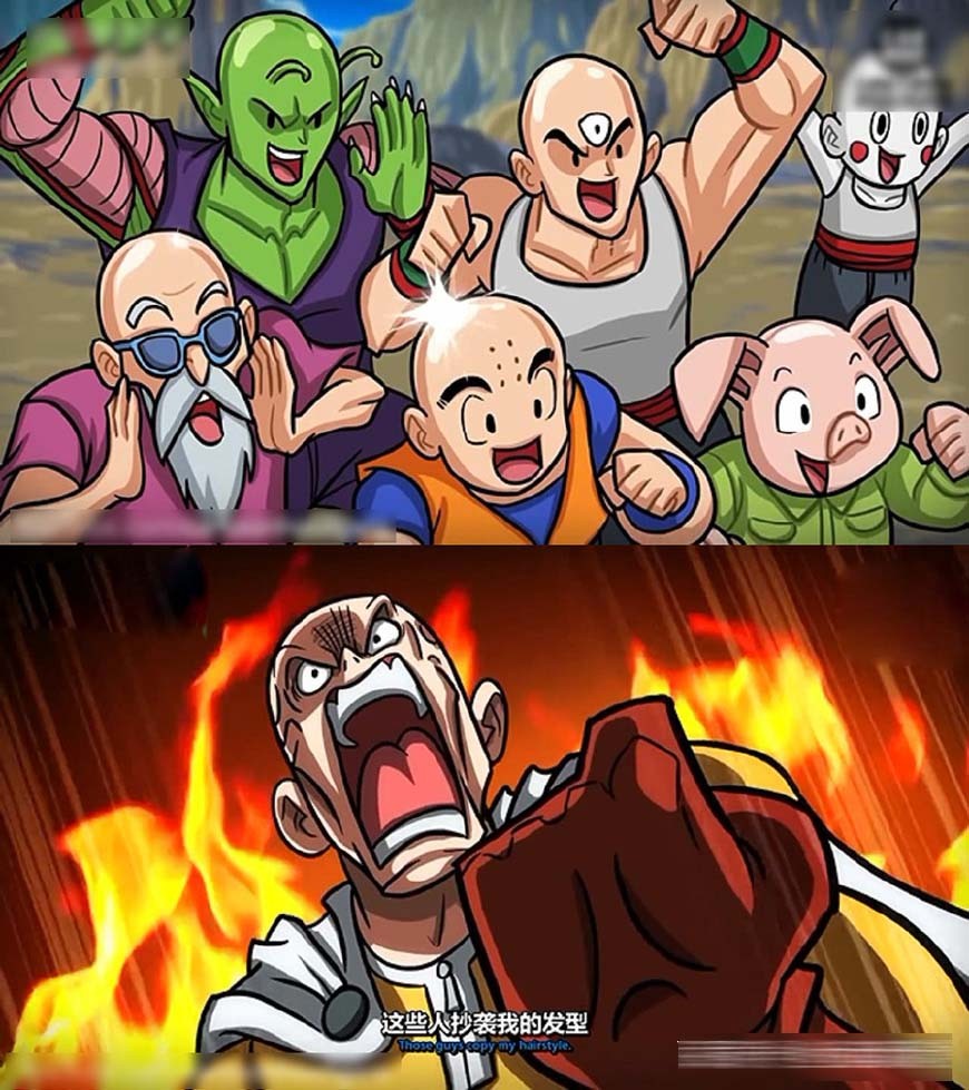 一拳超人大战卡卡罗特战后两人有了孩子像琦玉还是孙悟空