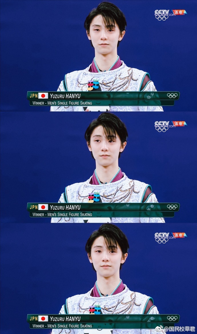 冰上美少年羽生结弦连名字都像二次元里的精灵