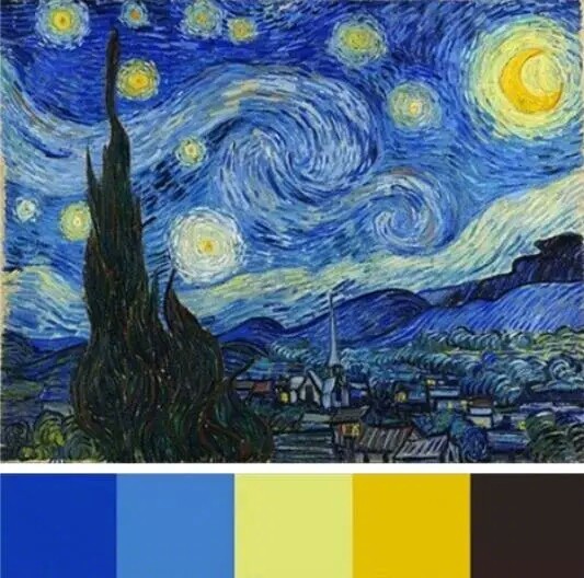 世界名画里的经典配色名画经典世界新浪新闻 
