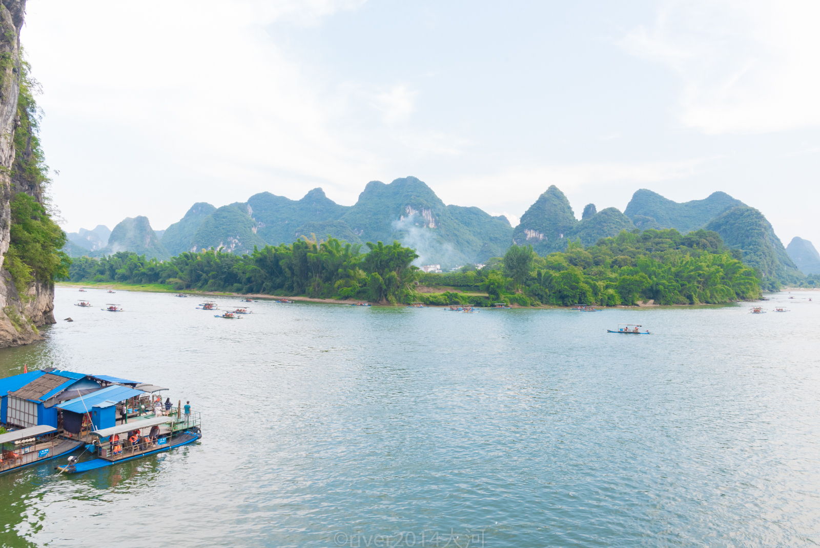 桂林最具代表性的景观,漓江风光不可错过