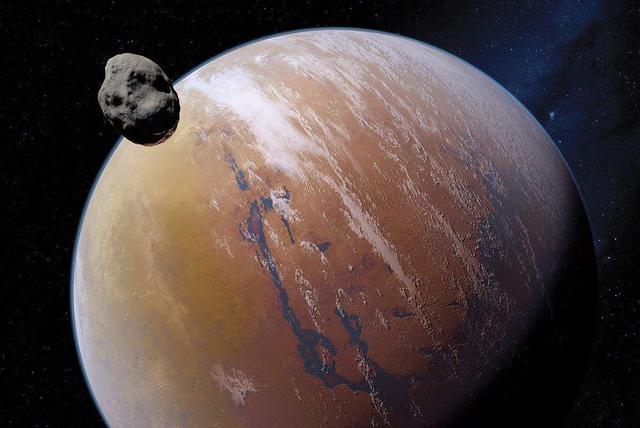 火星两颗卫星极可能是火星俘获的小行星,火卫一是太阳系最暗卫星|火卫