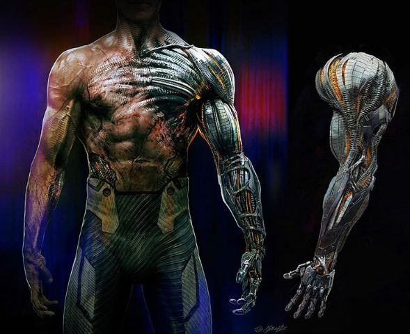 《死侍2》电索原始设计图曝光!这手臂也太酷了吧