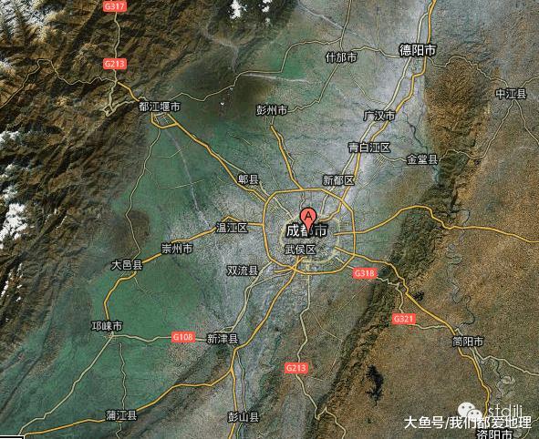 天府之国为何出在成都平原