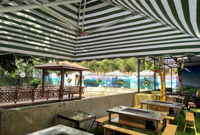 成都三圣乡这个农家乐太厉害! 58元自助海鲜烧烤任吃任喝