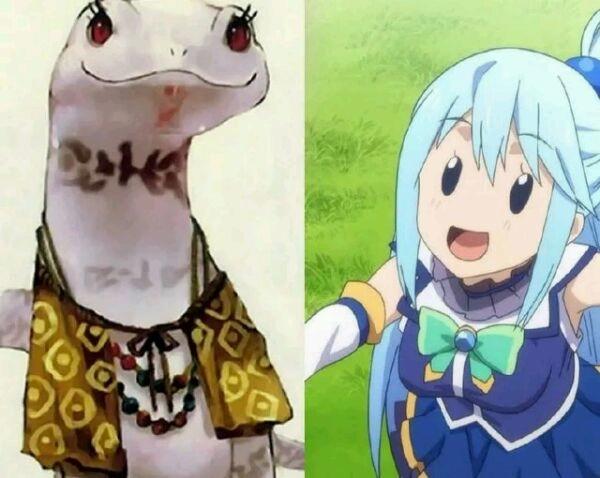 而库鲁雪作为白蜥蜴,蜥蜴人中最好看的,却也做出了令人意想不到的行为