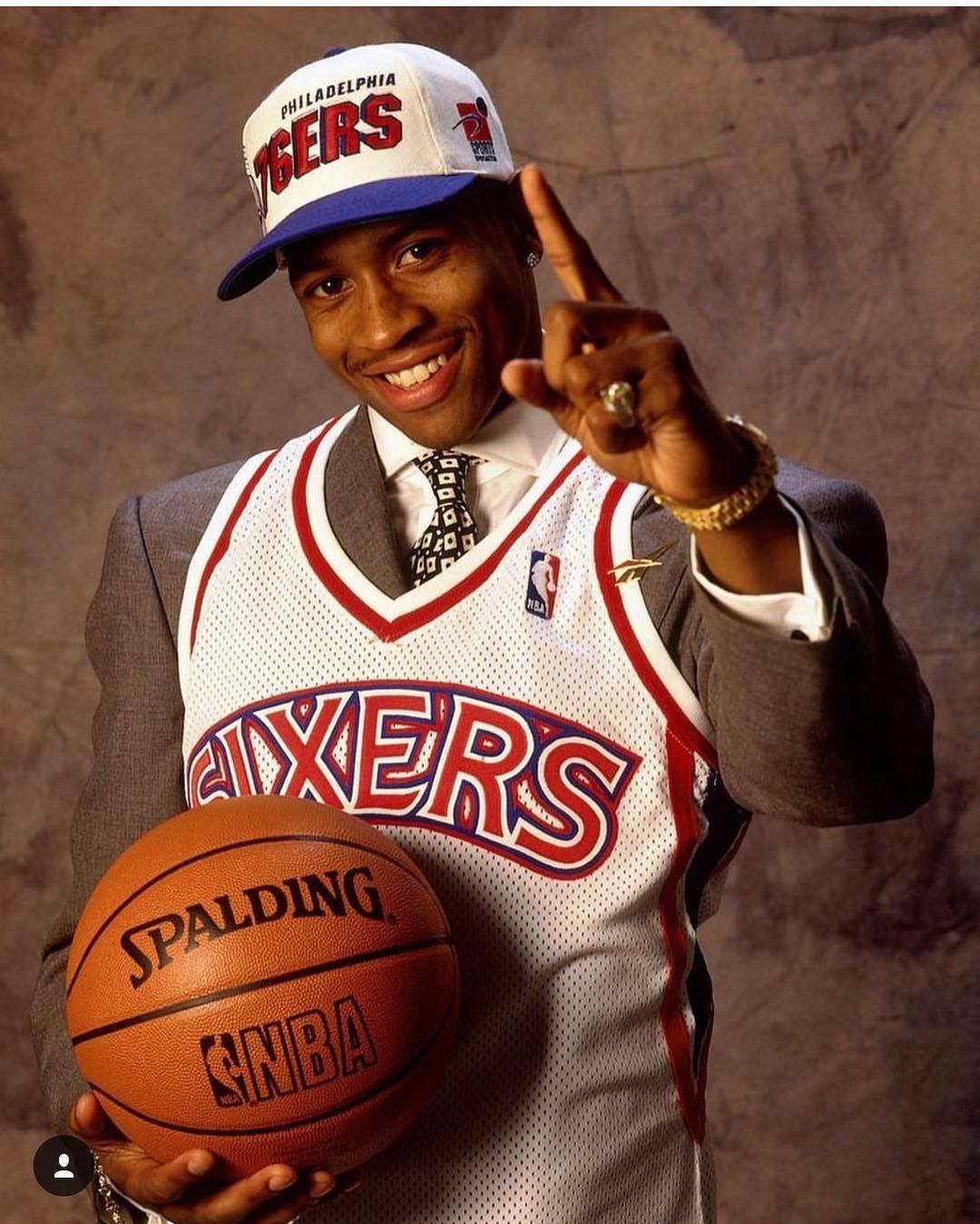 1996年6月26日 allen iverson 成为nba状元秀