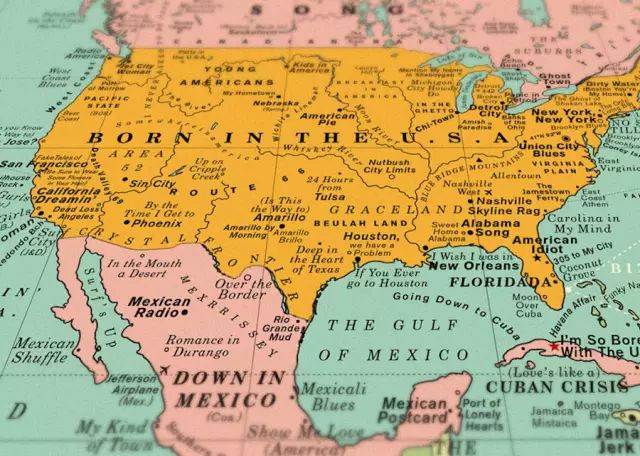 举个栗子,战斗名族俄罗斯就被以披头士乐队的那首《back in the ussr