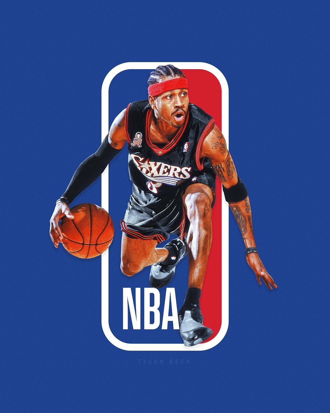 当这些球星成为NBA Logo!你觉得如何?