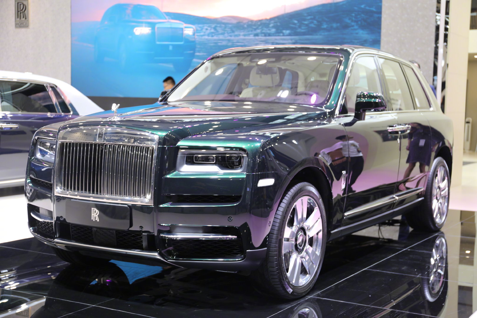 2018广州车展 劳斯莱斯库里南