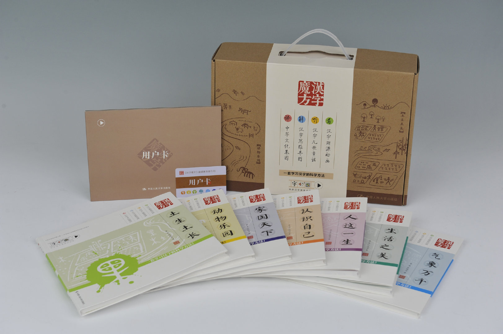 汉字魔方从一个字的演变过程