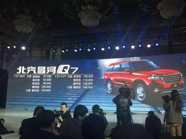 北汽昌河Q7、A6分别以8.79万、6.98万起上市，它们各有哪些亮点