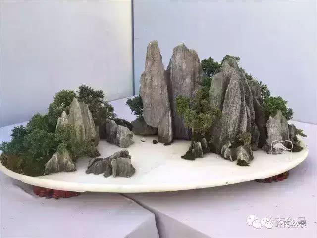 感恩父亲节一起来欣赏一组山水盆景佳作