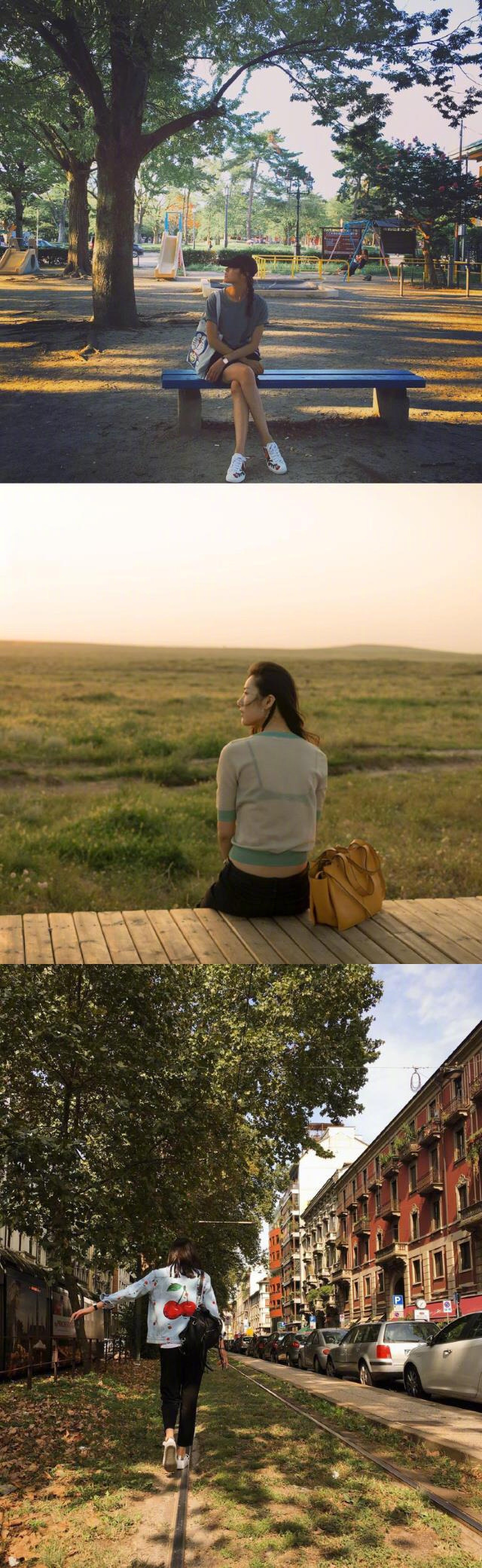 大表姐刘雯刘雯 met gala 私下美照拍照姿势简直就是一本活的教科书