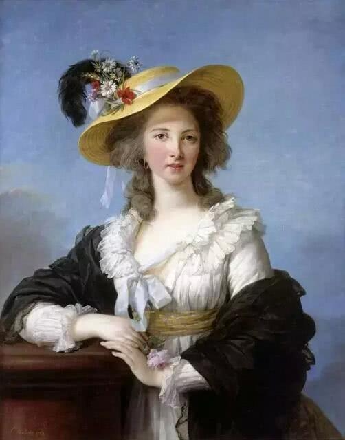 集美貌与才华于一身的法国女神级画家维瑞·勒布伦,果然颜值爆表