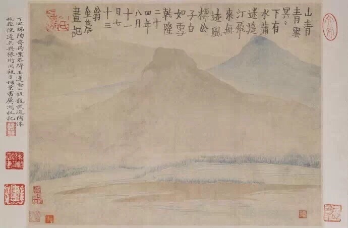 金农· 画荷塘忆旧