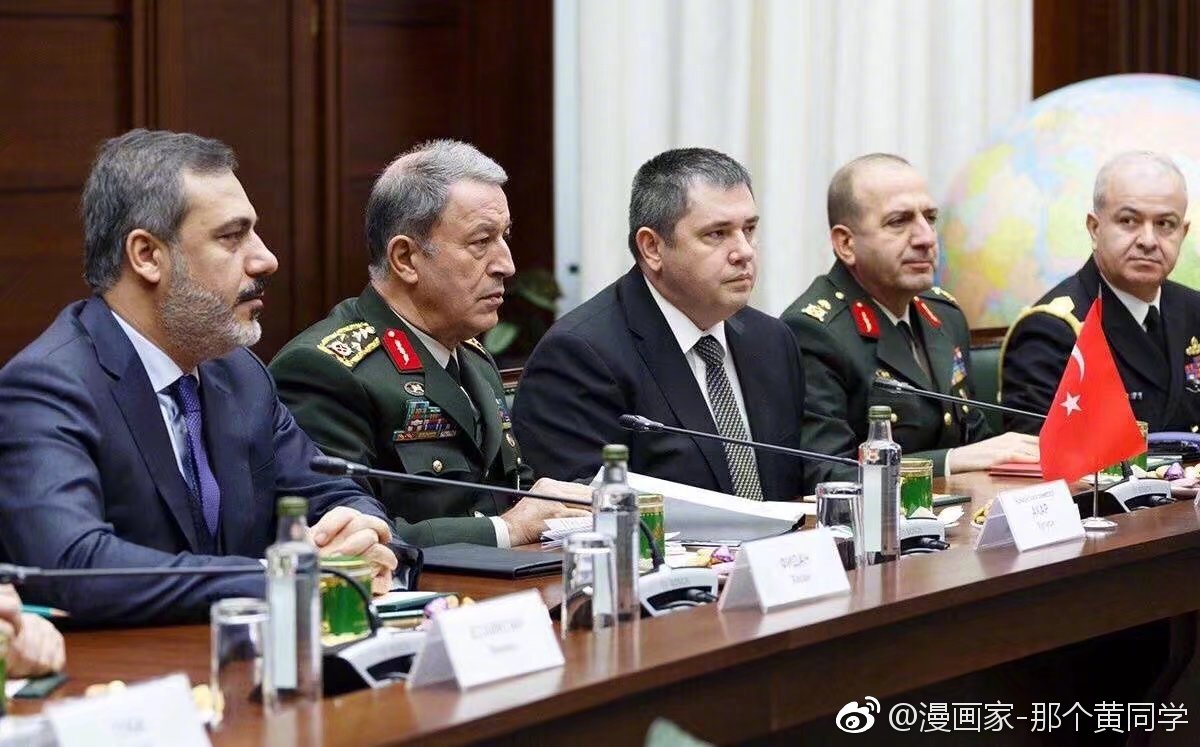 土耳其和俄罗斯会谈格拉希莫夫这笑得像土方要签丧权辱国条约似的