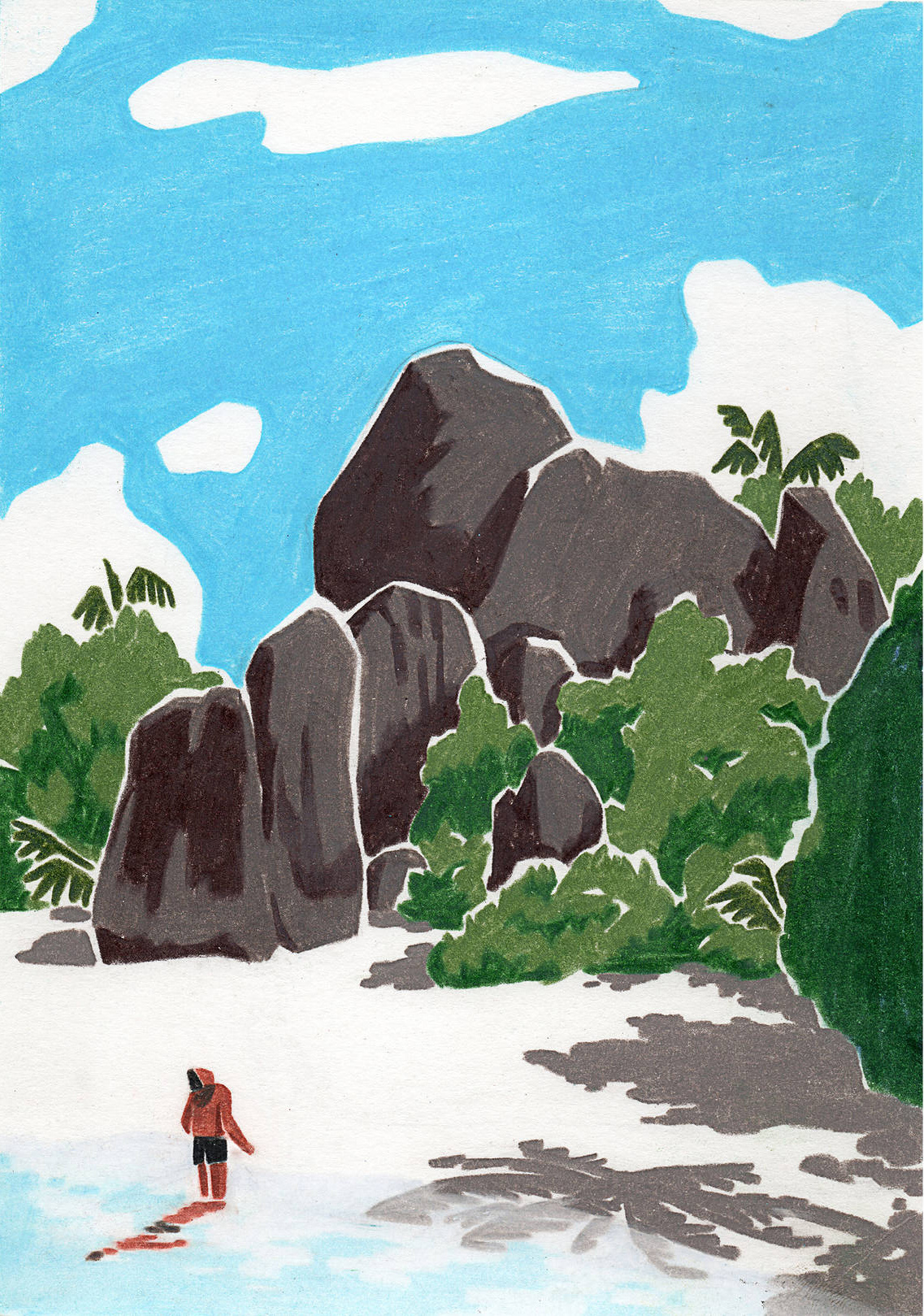 青葱色的清新季节来自画师jeongsuji