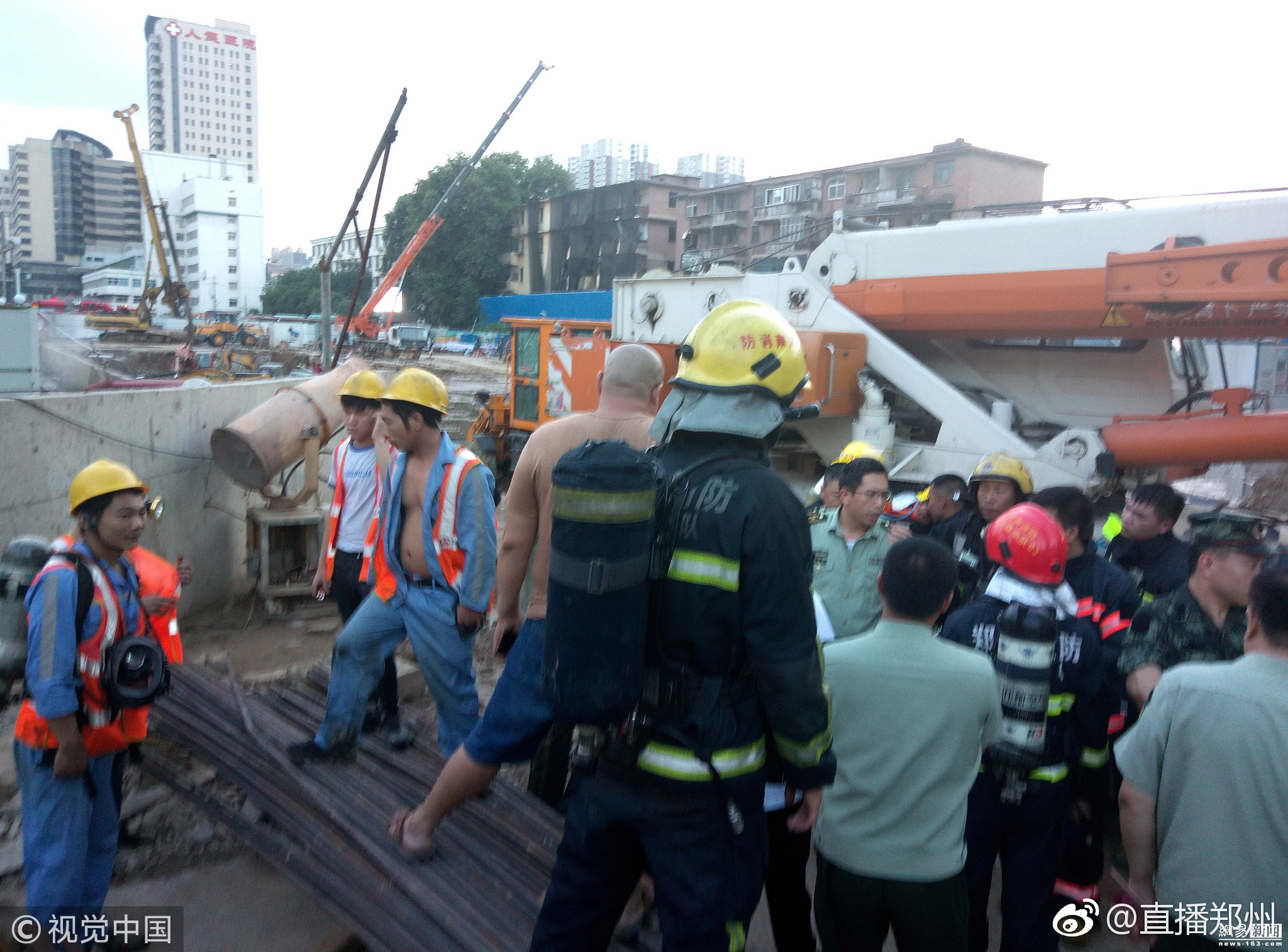 郑州地铁5号线出事故 工作人员:突然胸闷