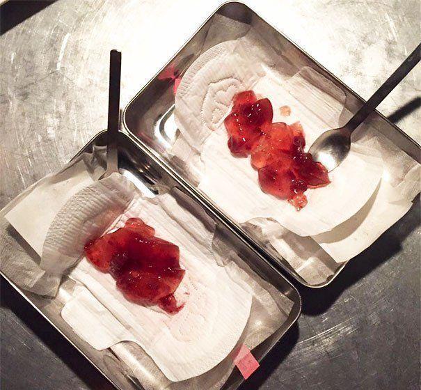 这个,,,不知道吃的时候会不会倒胃口.