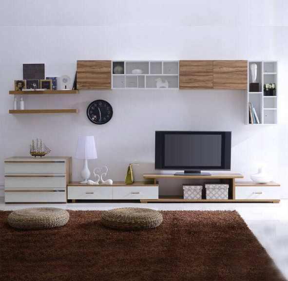 客厅电视吊柜这样装,好看又实用,聪明人都爱这样装