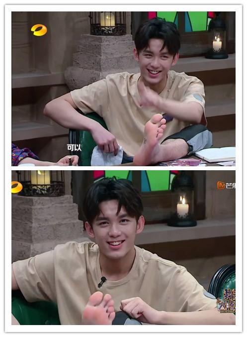 何炅突然让吴磊,邓伦,马思纯脱鞋:吴磊立刻照办,邓伦却尴尬了