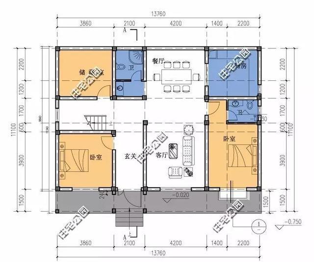 精选10套热门农村户型, 第1宅基地80平就能建好? 8,9谁最好看?