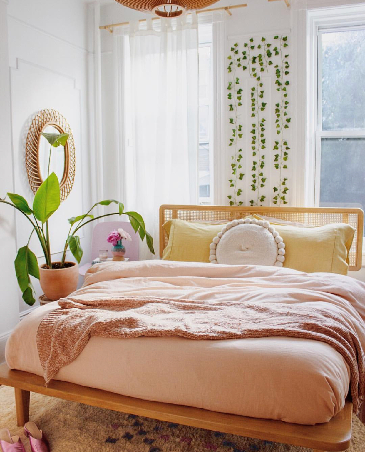 粉色系的波西米亚风浪漫甜美的有些过分